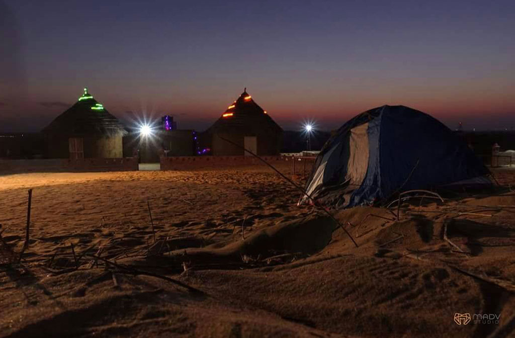 Tent camping services